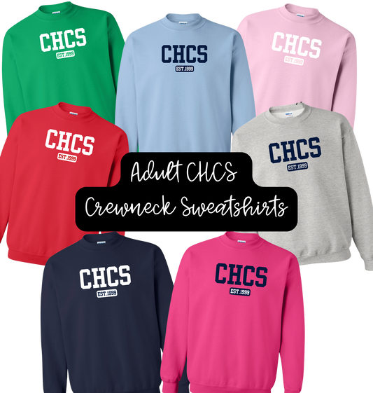 Adult CHCS Crewneck Sweatshirts