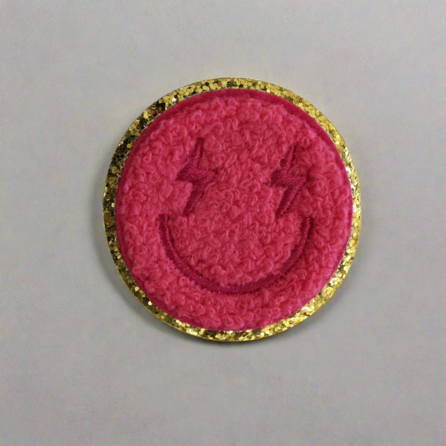 Preppy Smiley Face Patch