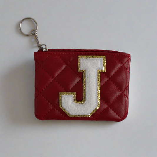 Personalized Patch Key Chain Coin Purse