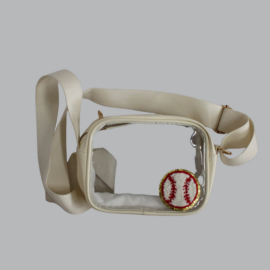 Baseball Clear Purse